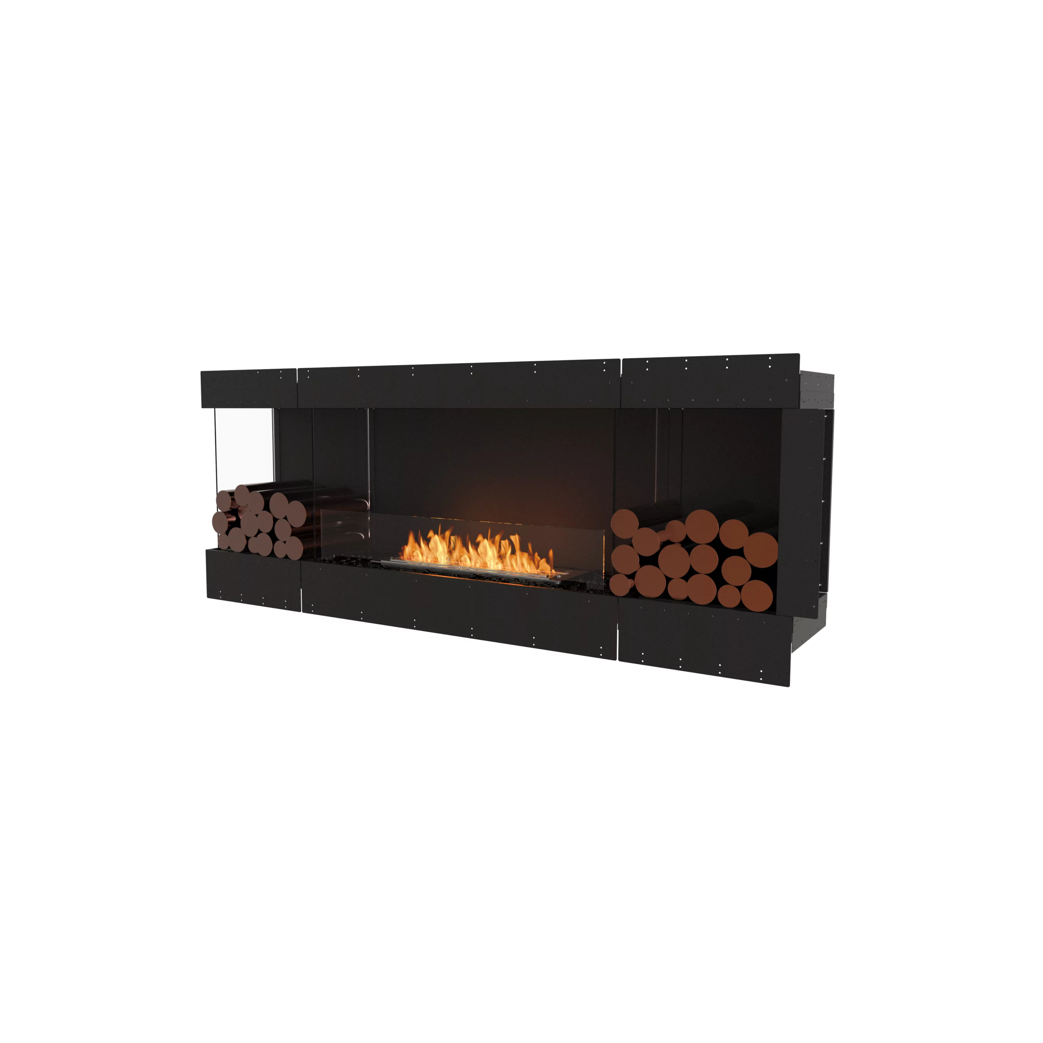 Left Corner Fireplaces: Flex Series | EcoSmart Fire