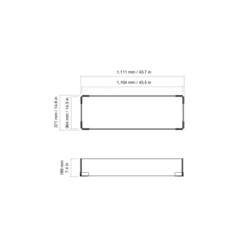 L50 Fire Screen Drawing