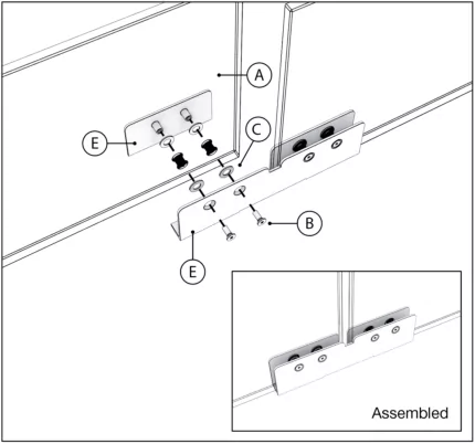 Assembly Steps - Glass Fire Screens 7