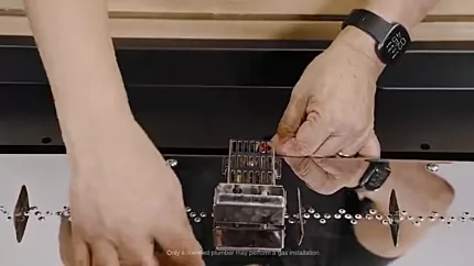 How to Assemble and Operate your Gas Fireplace? 5 Installing the grommet into the slot and positioning theburner