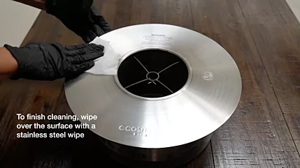 How do I clean my EcoSmart Fire ethanol burner? 22