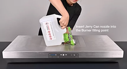 How to fill and operate your ethanol BK5 Burner 30 How to fill and operate your ethanol BK5 Burner 30