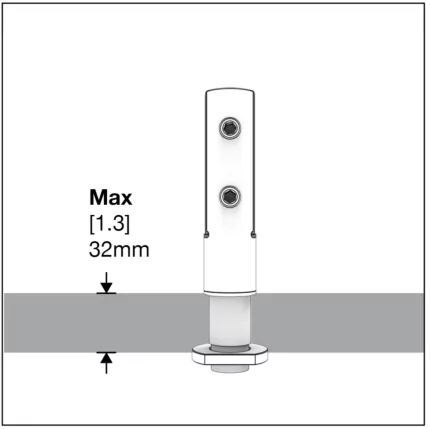 Installation Steps - Twin Feet Fixings 10