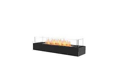 Flex Bench Fireplaces Flex Fireplace - Studio Image by EcoSmart Fire