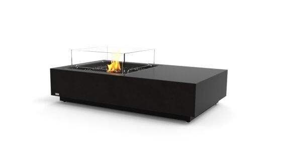 Manhattan 50 Fire Table - Ethanol - Black / Graphite / Optional Fire Screen by EcoSmart Fire