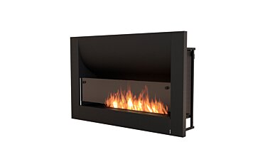 Firebox 1100CV Curved Fireplace - Studio Image by EcoSmart Fire