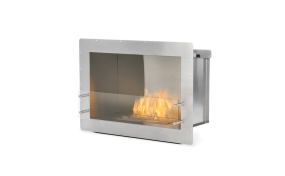 Firebox 800SS Single Sided Fireplace - Ethanol / Stainless Steel by EcoSmart Fire