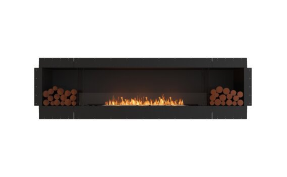 Flex 104SS.BX2 Single Sided - Ethanol / Black / Uninstalled view - Logs not included by EcoSmart Fire