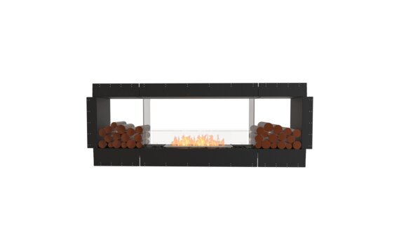 Flex 78DB.BX2 Double Sided - Ethanol / Black / Uninstalled view - Logs not included by EcoSmart Fire
