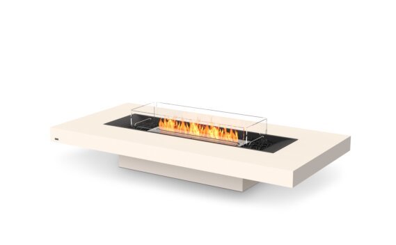 Gin 90 (Low) Fire Table - Ethanol / Bone / Optional Fire Screen by EcoSmart Fire
