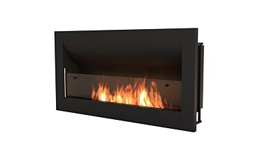 Firebox 1400CV Curved Fireplace - Studio Image by EcoSmart Fire
