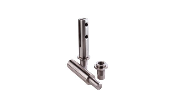 Twin Feet Fixings Parts & Accessorie - Stainless Steel by EcoSmart Fire