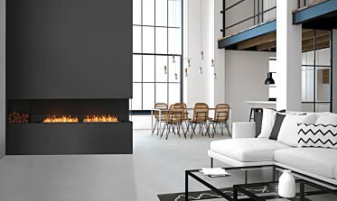 Flex 104RC Right Corner - In-Situ Image by EcoSmart Fire