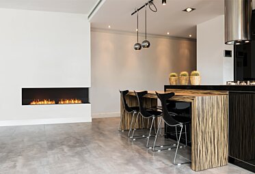 Flex 60RC.BXR Right Corner - In-Situ Image by EcoSmart Fire