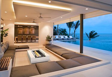 Cosmo 50 Fire Table - In-Situ Image by EcoSmart Fire