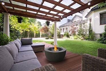 Pod 40 Fire Pit - In-Situ Image by EcoSmart Fire