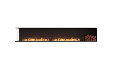 Flex 122LC.BXR Left Corner - Studio Image by EcoSmart Fire