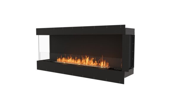 Flex 68LC Left Corner - Ethanol / Black / Uninstalled View by EcoSmart Fire