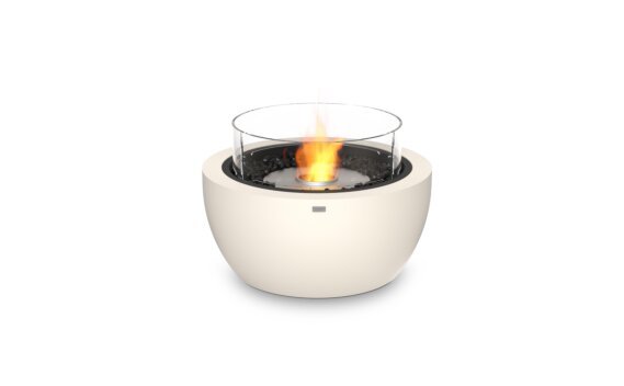 Pod 30 Fire Pit - Ethanol / Bone / Optional Fire Screen by EcoSmart Fire