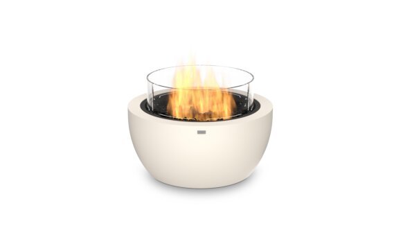 Pod 30 Fire Pit - Gas LP/NG / Bone / Optional Fire Screen by EcoSmart Fire