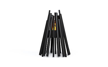 Stix 8 Fire Pit - Studio Image by EcoSmart Fire
