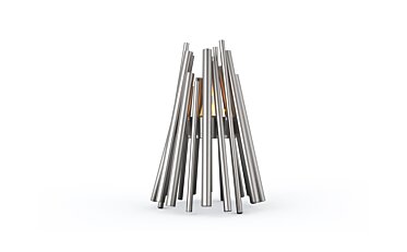 Stix Fire Pit - Studio Image by EcoSmart Fire