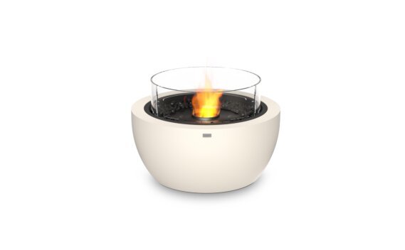 Pod 30 Fire Pit - Ethanol - Black / Bone / Optional Fire Screen by EcoSmart Fire
