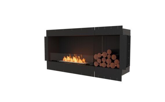 Flex 60SS.BXR Single Sided - Ethanol / Black / Uninstalled view - Logs not included by EcoSmart Fire