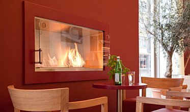 Vapiano - Built-in fireplaces
