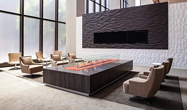 707 Wilshire Los Angeles - Built-in fireplaces
