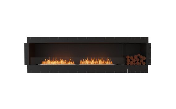Flex 104SS.BXR Single Sided - Ethanol / Black / Uninstalled view - Logs not included by EcoSmart Fire