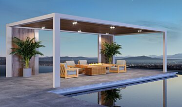 Gin 90 (Chat) Fire Table - In-Situ Image by EcoSmart Fire