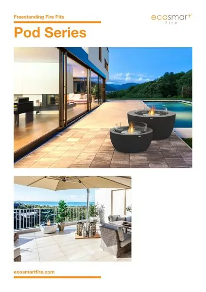 Pod Fire Pit Bowls (Multi-Fuel)