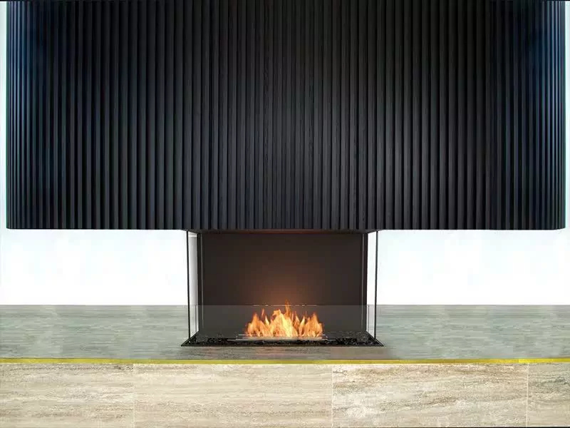 Flex 60BY: Bay Fireplace Insert - EcoSmart Fire